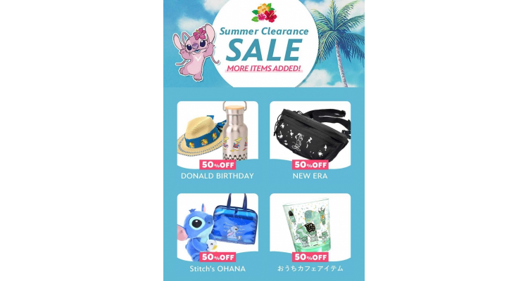 Disney jp store summer sale