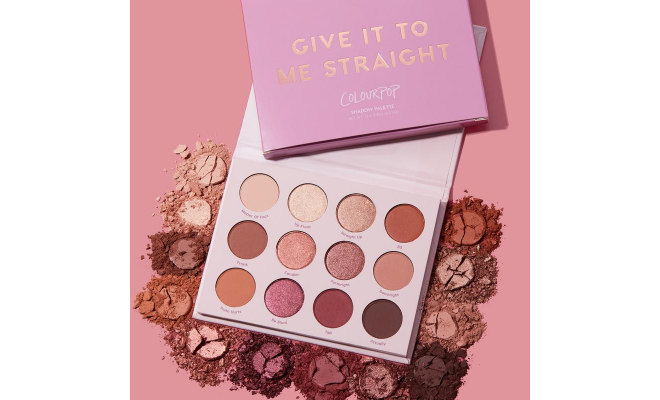 Colourpop Give it to me straight 12色眼影盤