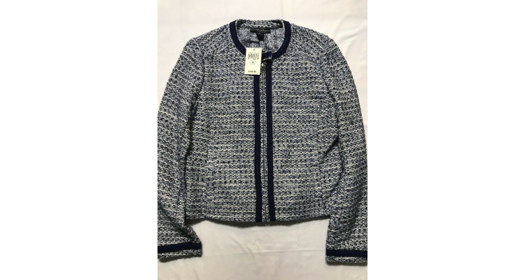 Lucky Brand Women's Blue Full Zi