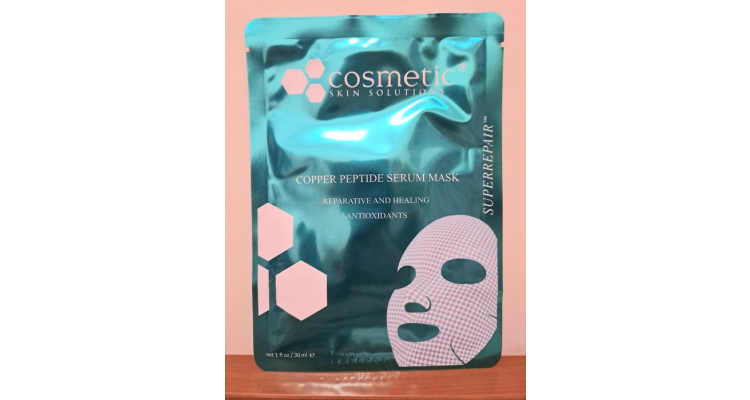 Cosmetic Skin Solutions Copper Peptide Serum Mask