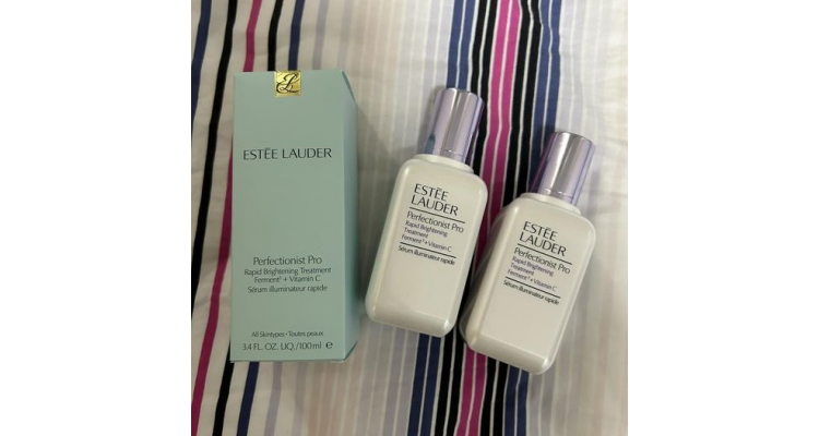 Estee Lauder Perfectionist Pro Rapid Brightening Treatment Serum Duo 100ml*2