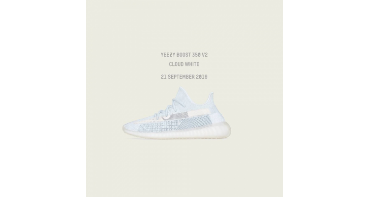 Yeezy 350 Cloud White