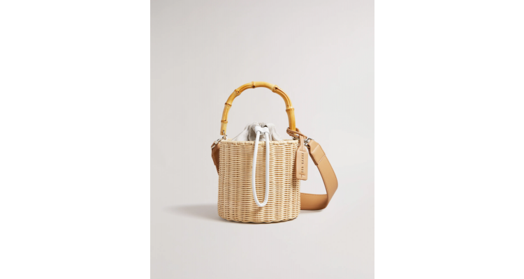 Jayriri Basket Weave Bucket Bag