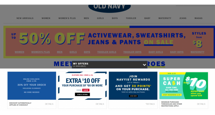 OLD NAVY SALE