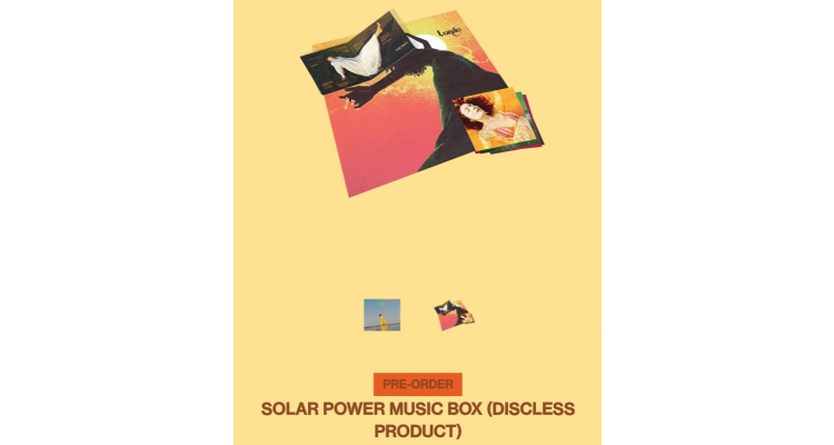 Lorde “Solar power”無CD概念專輯