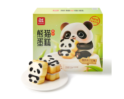 a1 熊貓布丁蛋糕酸奶布丁口味）1kg (21枚)