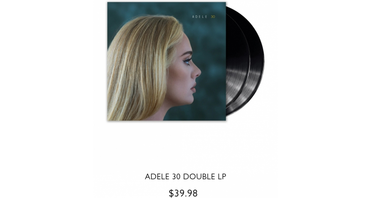 Adele《30》普通版黑膠唱片