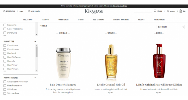 Kerastase 現有 新春盛典護髮產品熱賣