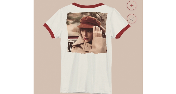 Taylor Swift RED T恤