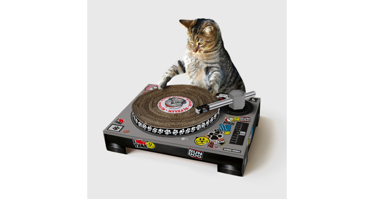 Cat Scratch Turntable