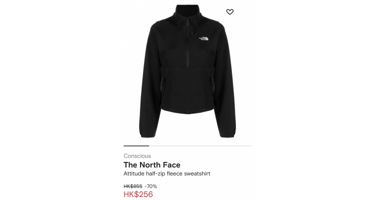 North Face fleece seeater