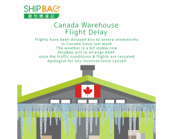 Canada Warehouse  - Flight Delay