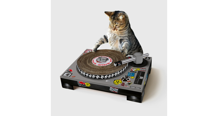 Cat Scratch Turntable 