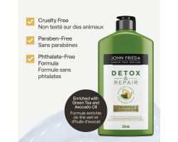 John Frieda Detox and Repair Shampoo For Dry Stressed & Damaged Hair 250mL 排毒修護洗髮水