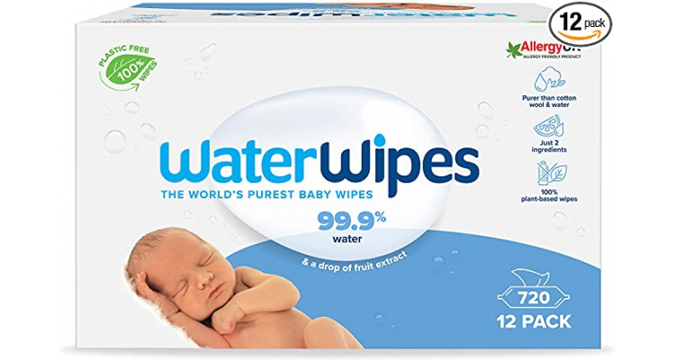 99.9% Water Based Wet Wipes