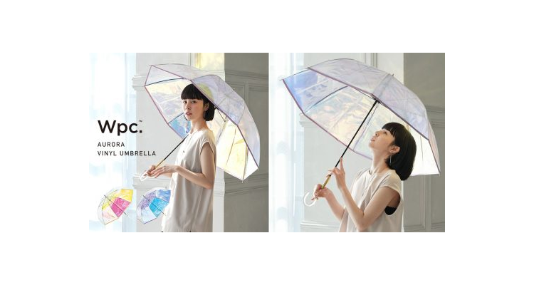 Wpc. 透明極光雨傘