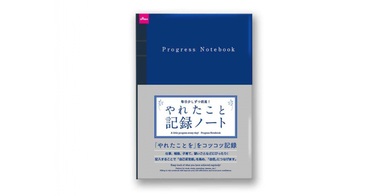 daiso progress notebook
